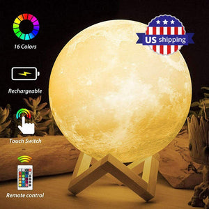 Rechargeable Moon Lamp | A Deal Each Week