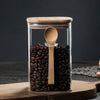 Square Sealed Jar with Spoon | A Deal Each Week